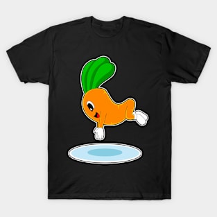 Carrot Swimming Water jumping T-Shirt